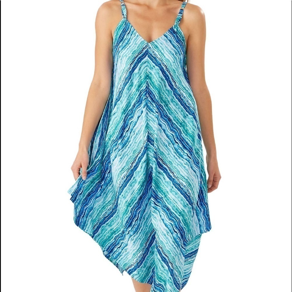 WILLY JAYS asymmetrical summer dress Size M